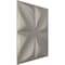 Ekena Millwork 11 7/8in. W x 11 7/8in. H Helene EnduraWall Decorative 3D Wall Panel Covers 0.98 Sq. Ft. WP12X12HEBAL - alternate 3